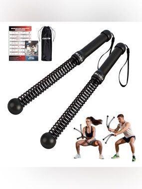 Black Spring Battle Rope Alternative for Men